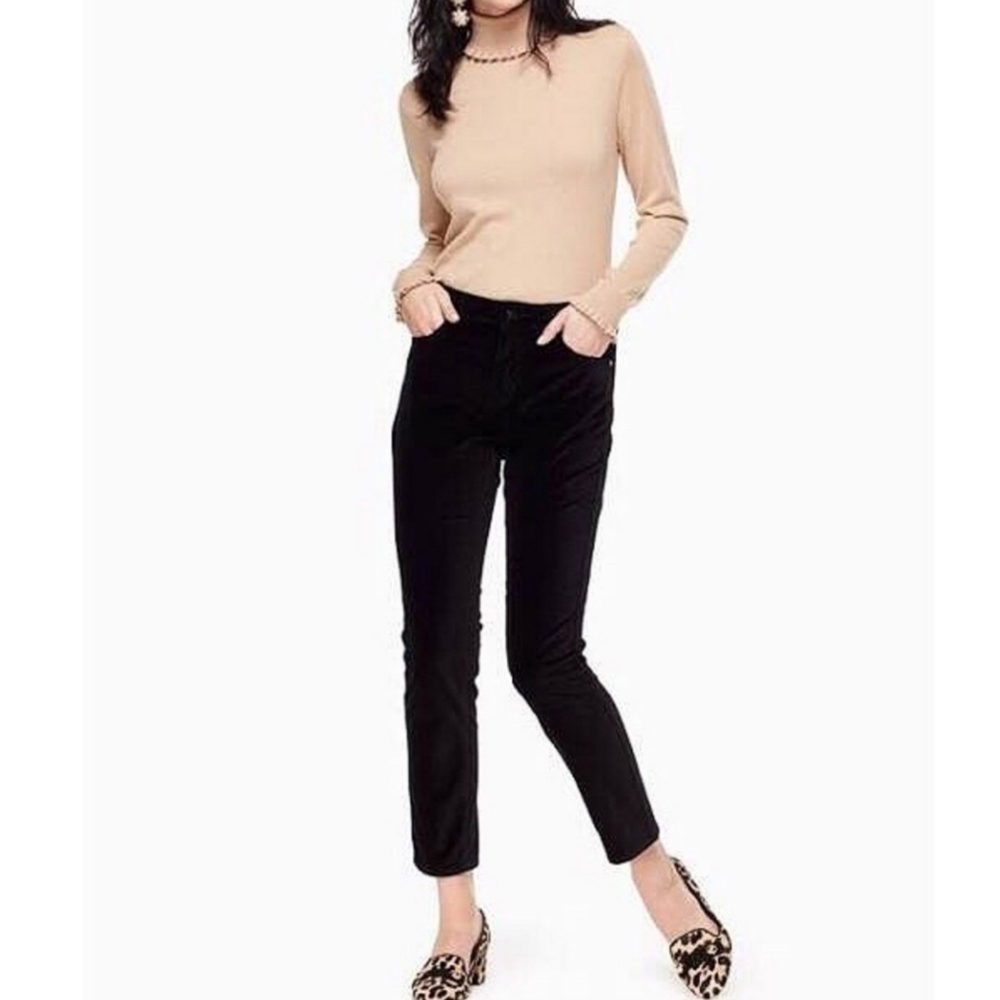 Kate Spade sz 25 Broome Street Velvet Pants